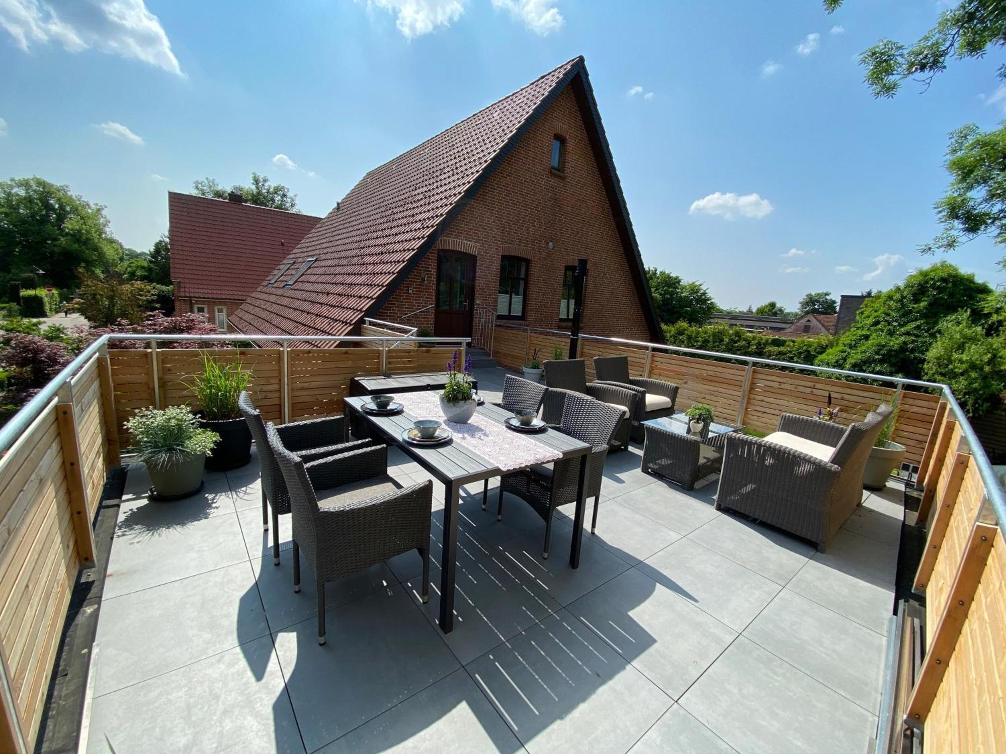 Ferienwohnung Am Bibelgarten Julia แวเทอ ภายนอก รูปภาพ